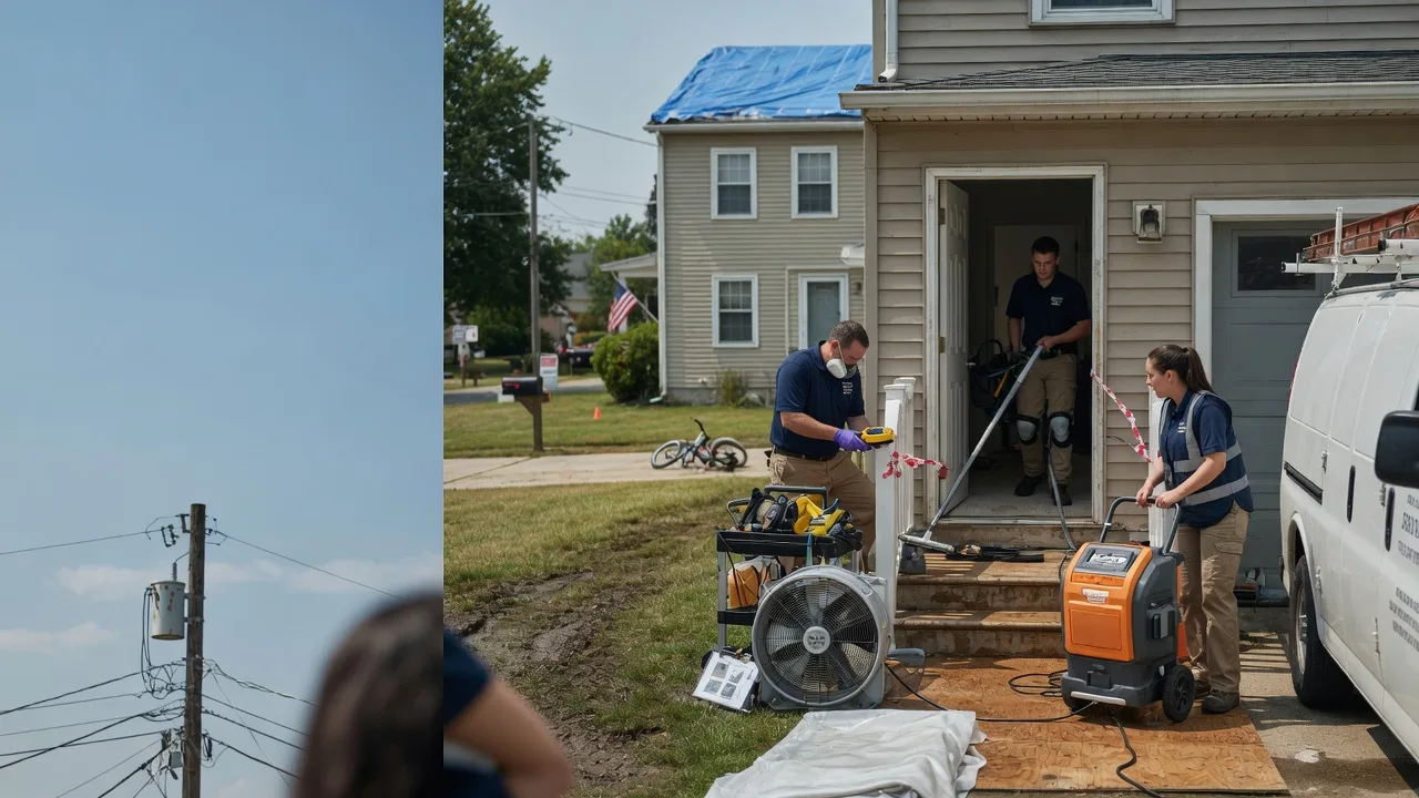 Water Damage Repair in Arlington, IN near me